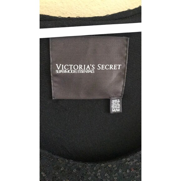 Victoria’s Secret supermodel essential black sequins dress. - Picture 3 of 7
